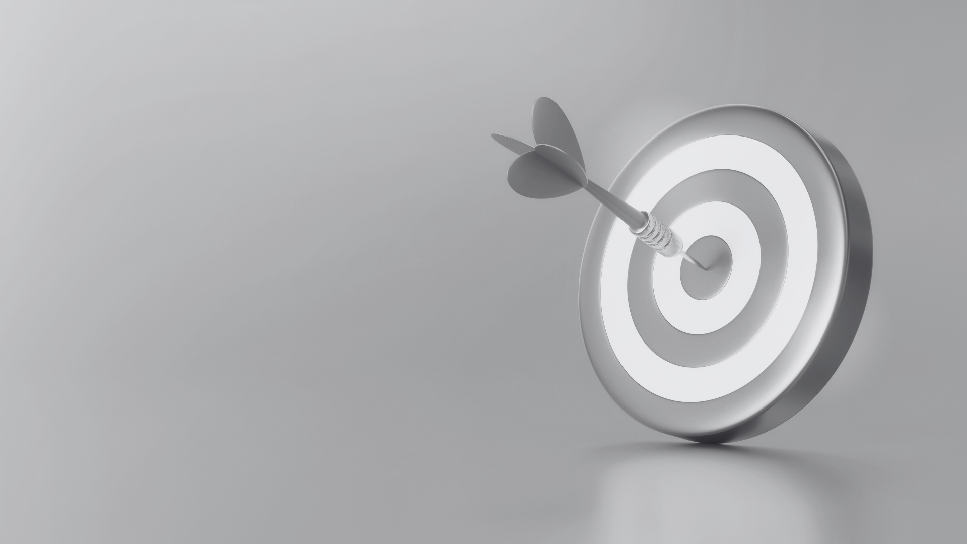 Mire et flèche au centre pour représenter ce que les utilisateurs veulent